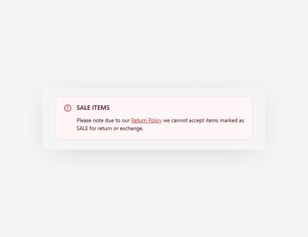 Banner component | Chekout Components